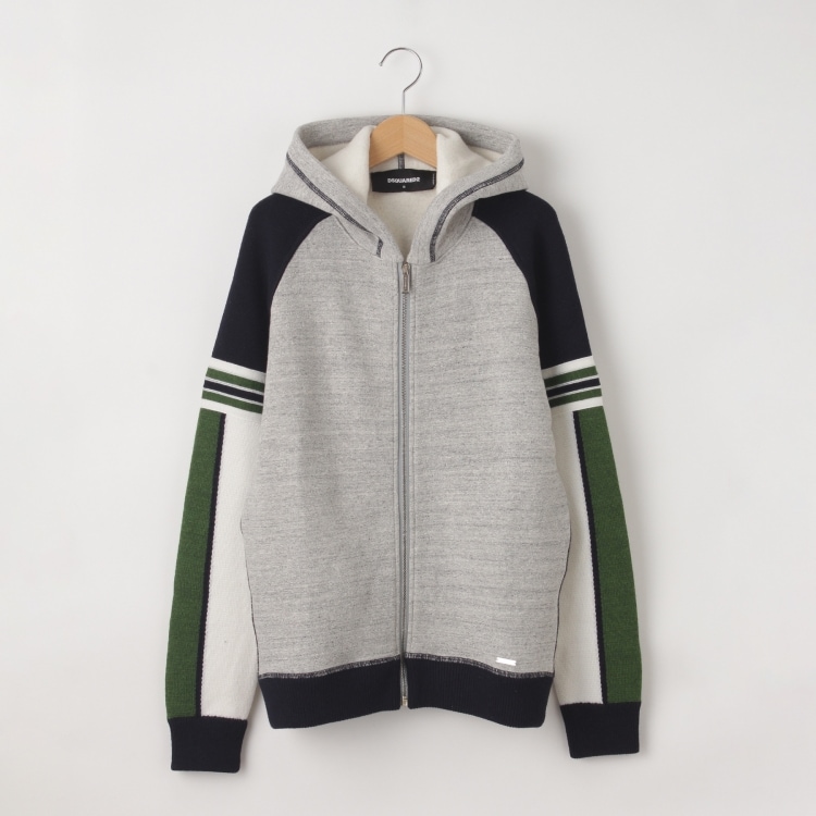 DSQUARED2(ディースクエアード) コンビジップパーカー(パーカー DSQUARED2(ディースクエアード) コンビジップパーカー(パーカー