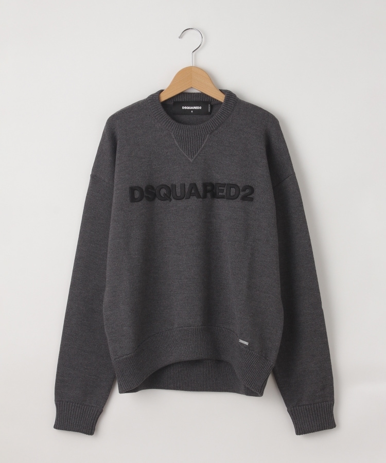 DSQUARED2(ディースクエアード) ロゴ刺しゅうニット(ニット DSQUARED2(ディースクエアード) ロゴ刺しゅうニット(ニット