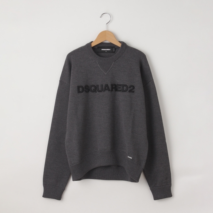 DSQUARED2(ディースクエアード) ロゴ刺しゅうニット(ニット DSQUARED2(ディースクエアード) ロゴ刺しゅうニット(ニット