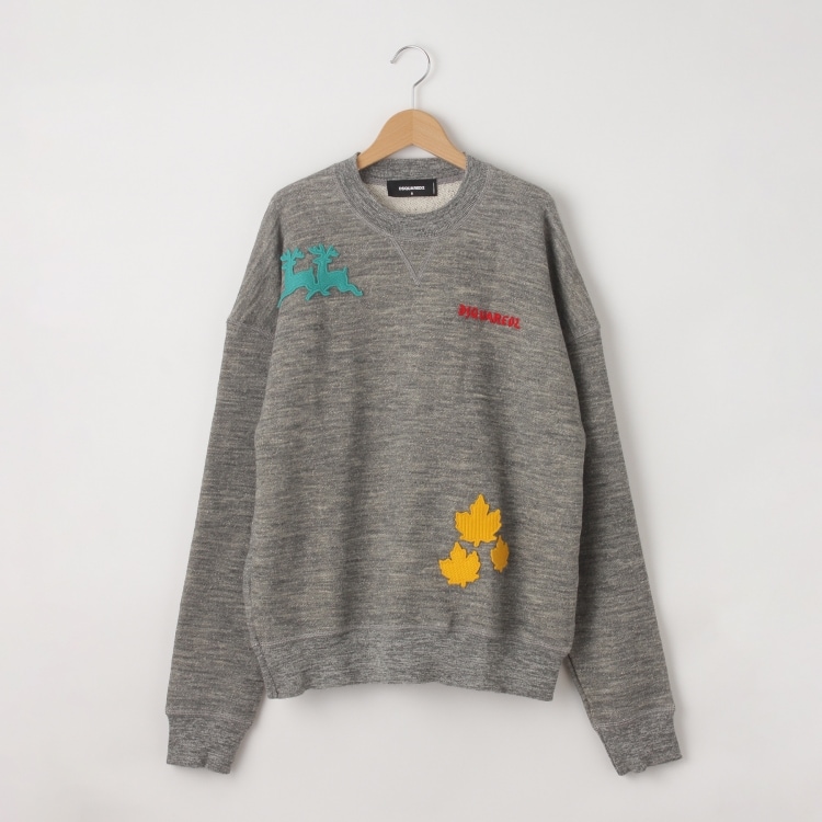 オフプライスストア(メンズ)(OFF PRICE STORE(Mens))のDSQUARED2(ディースクエアード) ワッペン付きプルオーバー スウェット・トレーナー