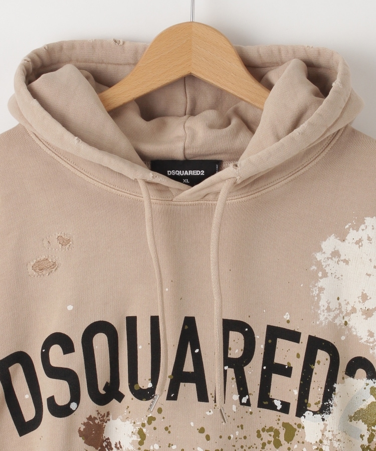 DSQUARED2(ディースクエアード) ダメージ加工パーカー(パーカー DSQUARED2(ディースクエアード) ダメージ加工パーカー(パーカー