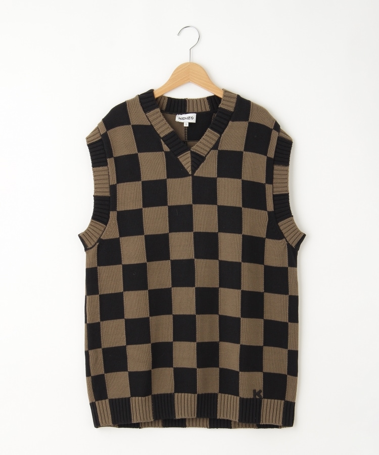 オフプライスストア(メンズ)(OFF PRICE STORE(Mens))のKENZO(ケンゾー) CHECKS V-NECK VEST1