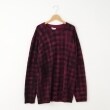 オフプライスストア(メンズ)(OFF PRICE STORE(Mens))のKENZO(ケンゾー) GHOST CHECK JUMPER パープル(082)