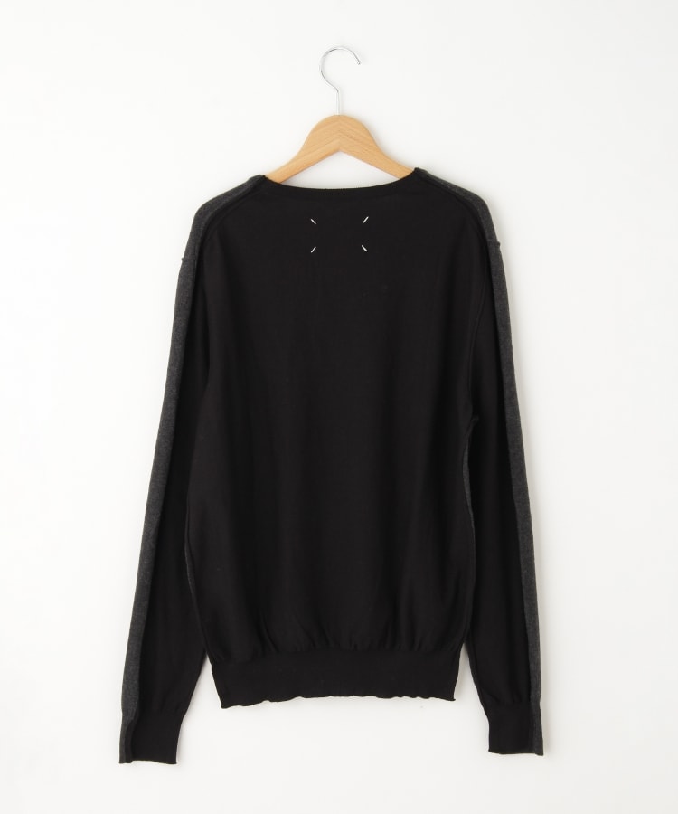 MAISON MARGIELA(メゾン マルジェラ) コンビVネックニット MAISON MARGIELA(メゾン マルジェラ) コンビVネックニット