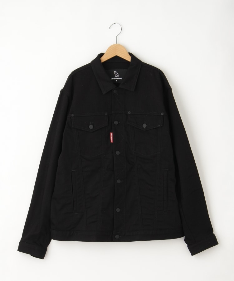 DSQUARED2(ディースクエアード) ブラックデニムジャケット DSQUARED2(ディースクエアード) ブラックデニムジャケット