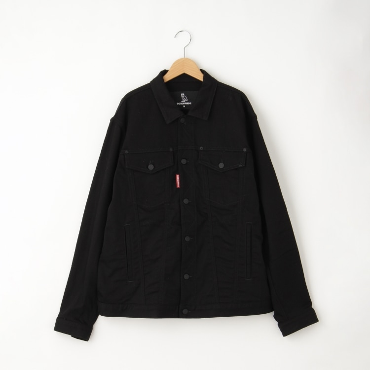 DSQUARED2(ディースクエアード) ブラックデニムジャケット DSQUARED2(ディースクエアード) ブラックデニムジャケット
