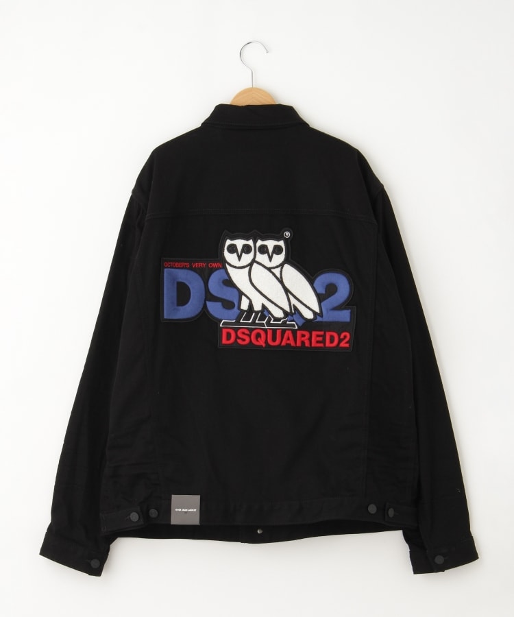 DSQUARED2(ディースクエアード) ブラックデニムジャケット DSQUARED2(ディースクエアード) ブラックデニムジャケット