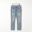 オフプライスストア(メンズ)(OFF PRICE STORE(Mens))のOFF-WHITE™(オフ-ホワイト) DIAG　OUTLINE　PAINT　SKINNY　VINTAGE ブルー(092)