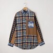 オフプライスストア(メンズ)(OFF PRICE STORE(Mens))のDSQUARED2(ディースクエアード) コンビロングスリーブシャツ ブルー(092)