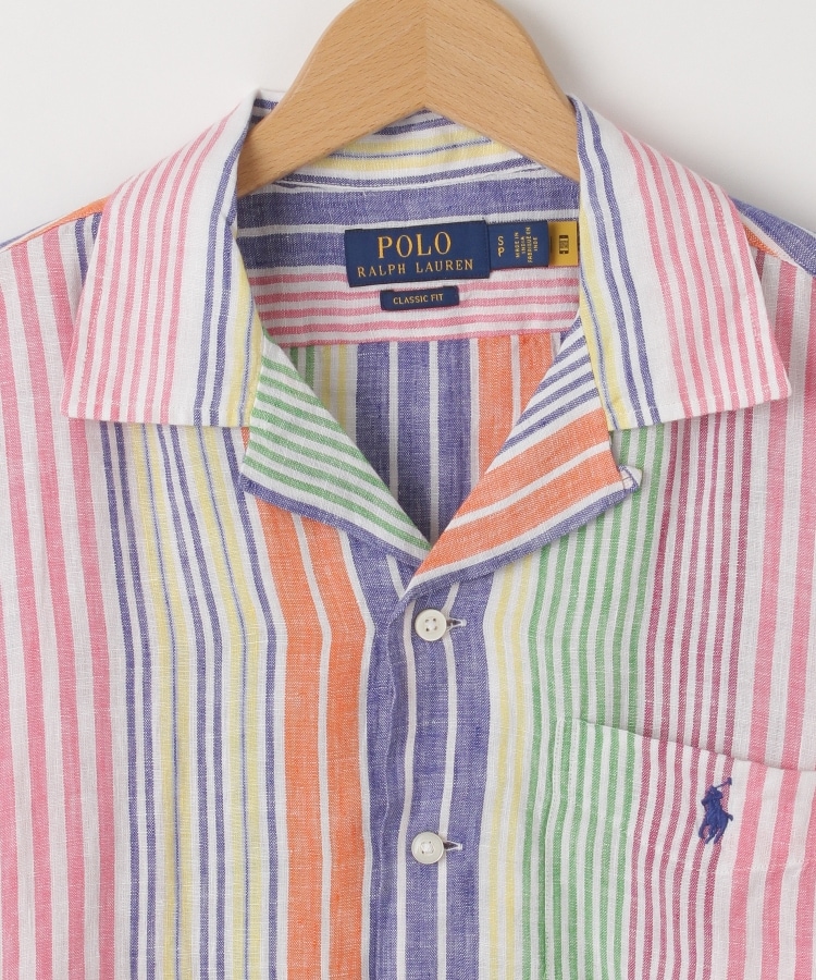 POLO RALPH LAUREN(ポロ ラルフ ローレン) ストライプ半袖シャツ POLO RALPH LAUREN(ポロ ラルフ ローレン) ストライプ半袖シャツ