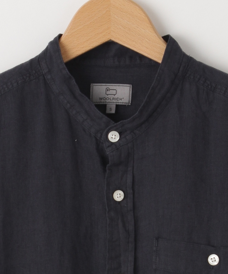 オフプライスストア(メンズ)(OFF PRICE STORE(Mens))のWOOLRICH(ウールリッチ) BAND COLLAR LINEN SHIRT3
