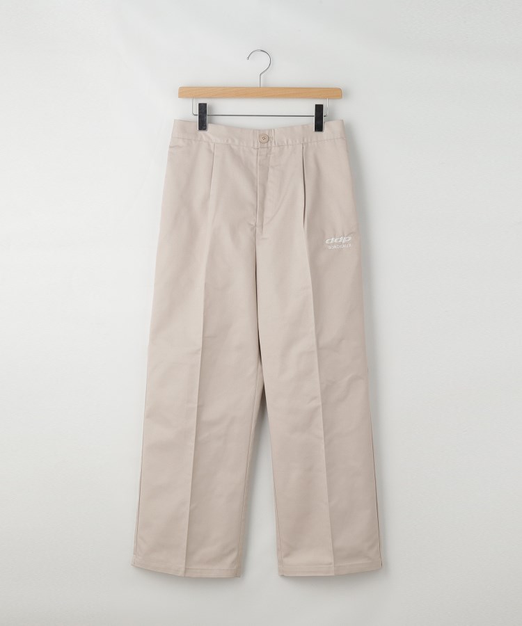 オフプライスストア(メンズ)(OFF PRICE STORE(Mens))のDDP タック入りパンツ ベージュ(052)