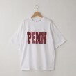 オフプライスストア(メンズ)(OFF PRICE STORE(Mens))のcoen(コーエン)　カレッジロゴプリントTシャツ　【洗える/SALE】 ホワイト(001)