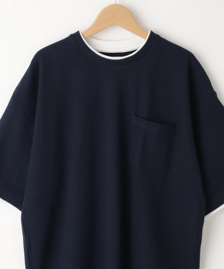 オフプライスストア(メンズ)(OFF PRICE STORE(Mens))のcoen（コーエン） ワッフルフェイクレイヤードTシャツ3