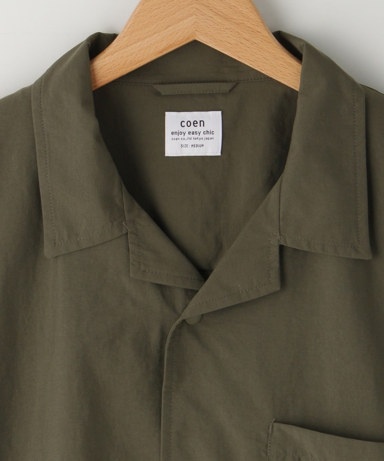 オフプライスストア(メンズ)(OFF PRICE STORE(Mens))のcoen　ナイロンオックスオープンカラー半袖シャツ3