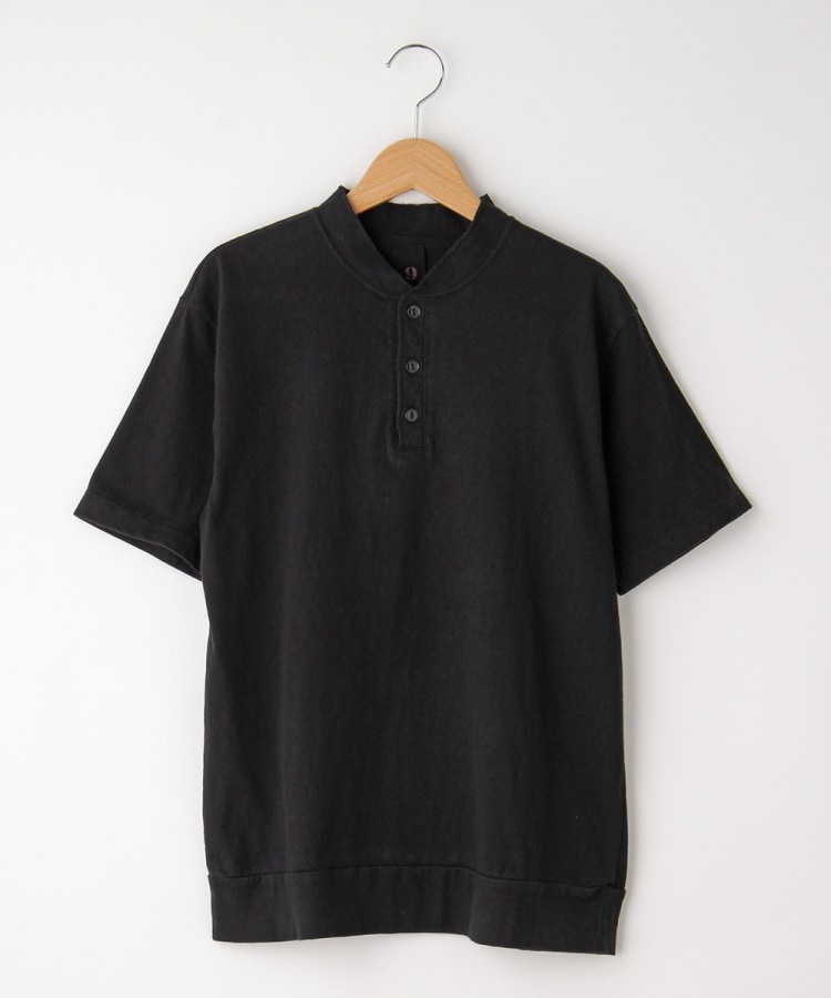 オフプライスストア(メンズ)(OFF PRICE STORE(Mens))のMIL-SPEC（ミルスペック） ヘンリーネックＴシャツ ブラック(019)