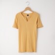 オフプライスストア(メンズ)(OFF PRICE STORE(Mens))のMIL-SPEC（ミルスペック） YネックリブTシャツ イエロー(241)