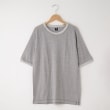 オフプライスストア(メンズ)(OFF PRICE STORE(Mens))のMIL-SPEC（ミルスペック） 配色テープ使い丸首Tシャツ グレー(012)
