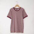 オフプライスストア(メンズ)(OFF PRICE STORE(Mens))のMIL-SPEC（ミルスペック） ボーダー丸首Ｔシャツ パープル(382)