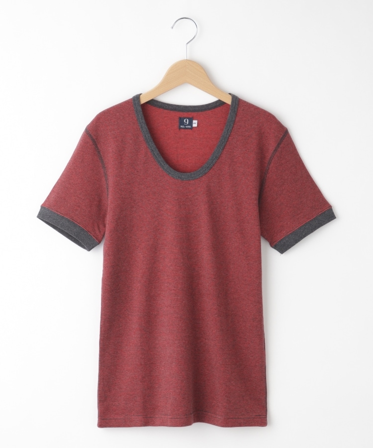 オフプライスストア(メンズ)(OFF PRICE STORE(Mens))のMIL-SPEC（ミルスペック） ボーダーＵネックＴシャツ1