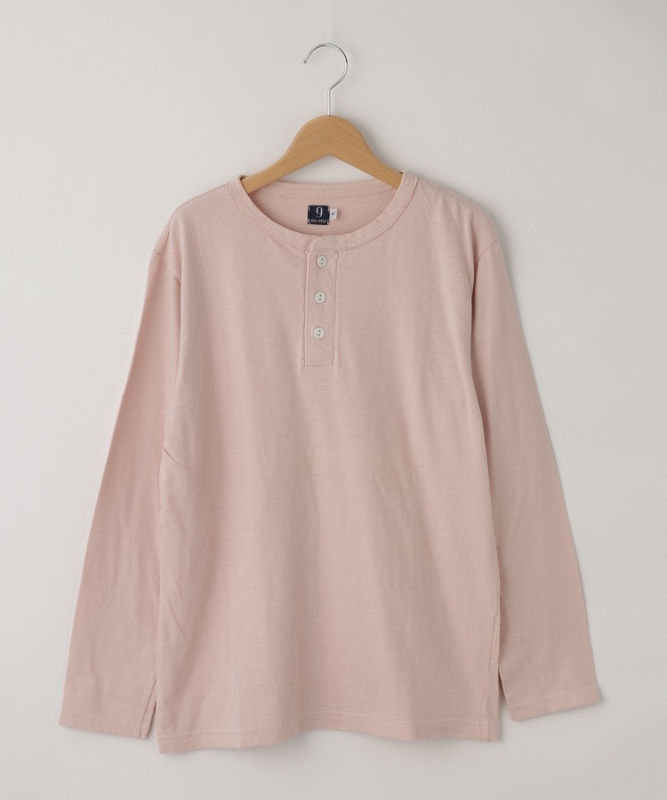 オフプライスストア(メンズ)(OFF PRICE STORE(Mens))のMIL-SPEC（ミルスペック） ヘンリーネック長袖シャツ ピンク(072)