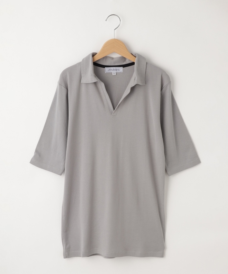 オフプライスストア(メンズ)(OFF PRICE STORE(Mens))のMIL-SPEC（ミルスペック） 5分袖ポロシャツ　【SALE/きれめカジュアル/デイリー/クールビズ】2