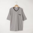 オフプライスストア(メンズ)(OFF PRICE STORE(Mens))のMIL-SPEC（ミルスペック） ポケット付きVネック配色パイピングTシャツ1