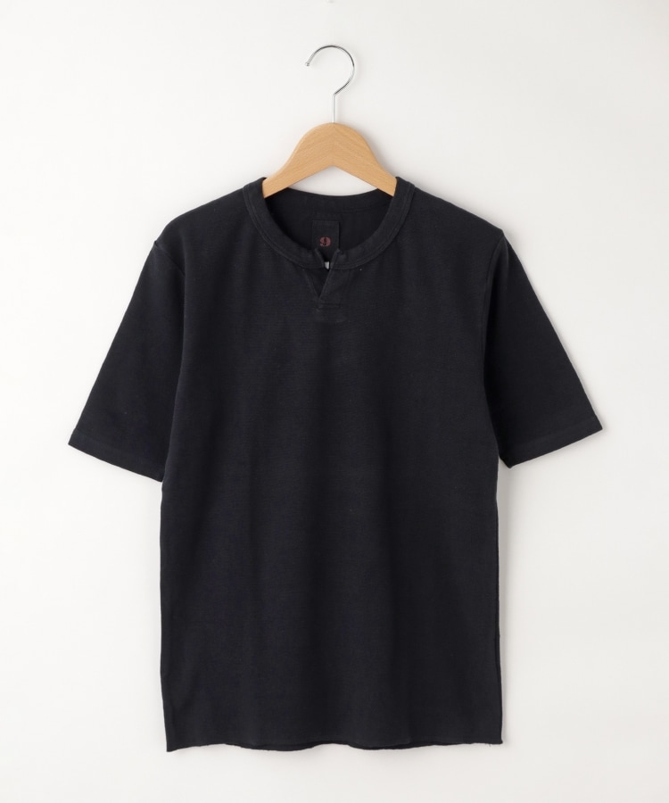 オフプライスストア(メンズ)(OFF PRICE STORE(Mens))のMIL-SPEC（ミルスペック） スキッパー半袖Tシャツ ブラック(019)