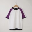 オフプライスストア(メンズ)(OFF PRICE STORE(Mens))のMIL-SPEC（ミルスペック） 配色ラグラン半袖シャツ パープル(082)