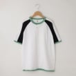 オフプライスストア(メンズ)(OFF PRICE STORE(Mens))のMIL-SPEC（ミルスペック） 配色ラグラン半袖シャツ（WT） ホワイト(021)
