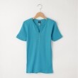 オフプライスストア(メンズ)(OFF PRICE STORE(Mens))のMIL-SPEC（ミルスペック） 前ボタンリブ半袖カットソー ブルー(092)