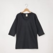 オフプライスストア(メンズ)(OFF PRICE STORE(Mens))のMIL-SPEC（ミルスペック） Uネックボーダー5分袖Tシャツ ブルー(093)