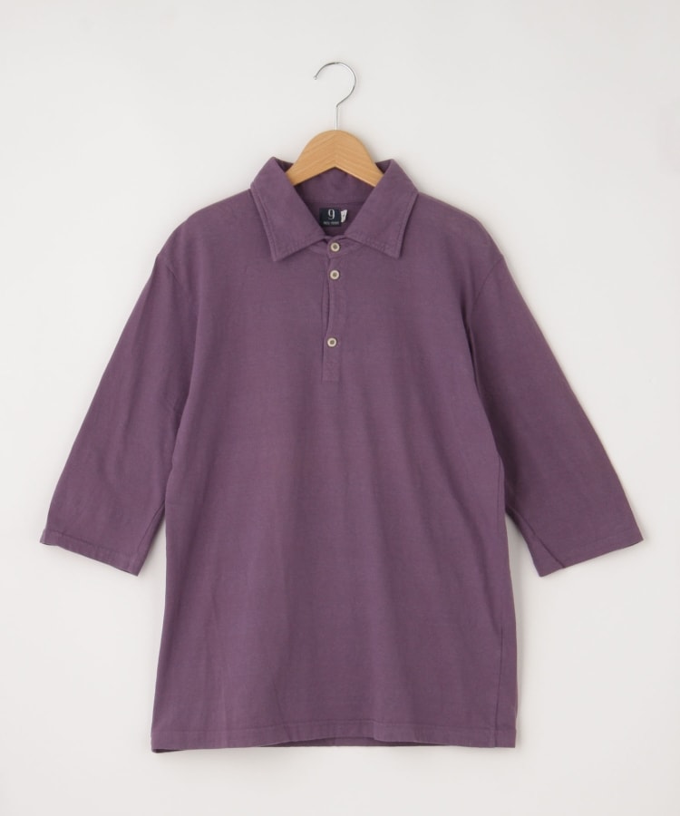 オフプライスストア(メンズ)(OFF PRICE STORE(Mens))のMIL-SPEC（ミルスペック） 5分袖ポロシャツ パープル(081)