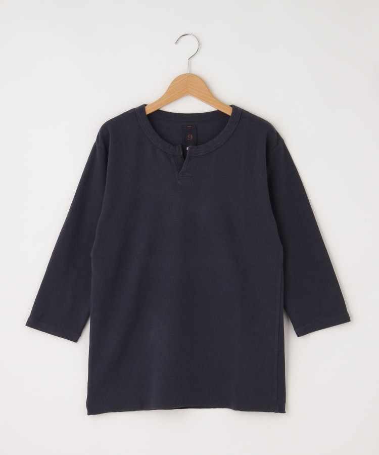 オフプライスストア(メンズ)(OFF PRICE STORE(Mens))のMIL-SPEC（ミルスペック） スキッパー7分袖シャツ ブルー(093)