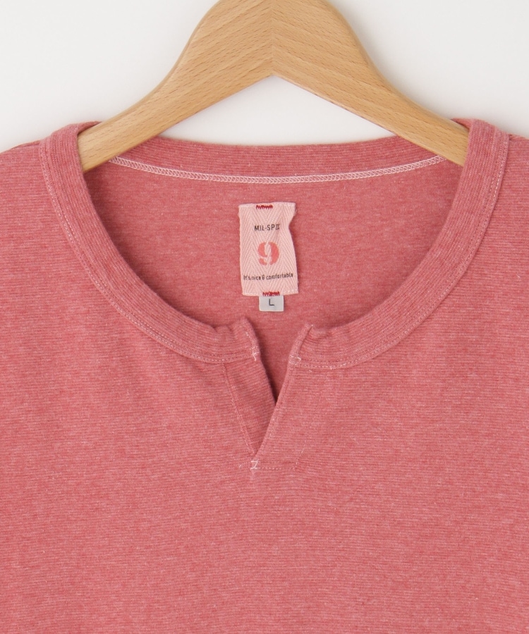 オフプライスストア(メンズ)(OFF PRICE STORE(Mens))のMIL-SPEC（ミルスペック） スキッパー杢柄7分袖シャツ3