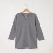 オフプライスストア(メンズ)(OFF PRICE STORE(Mens))のMIL-SPEC（ミルスペック） スキッパー杢柄7分袖シャツ ブルー(093)