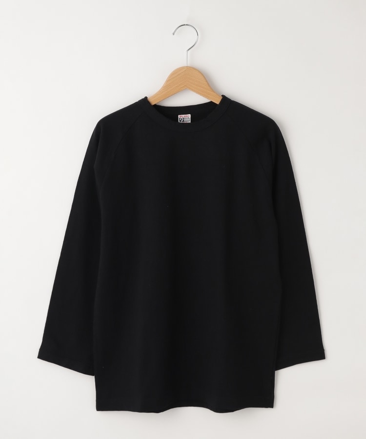 オフプライスストア(メンズ)(OFF PRICE STORE(Mens))のMIL-SPEC（ミルスペック） ラグラン8分袖シャツ ブラック(019)