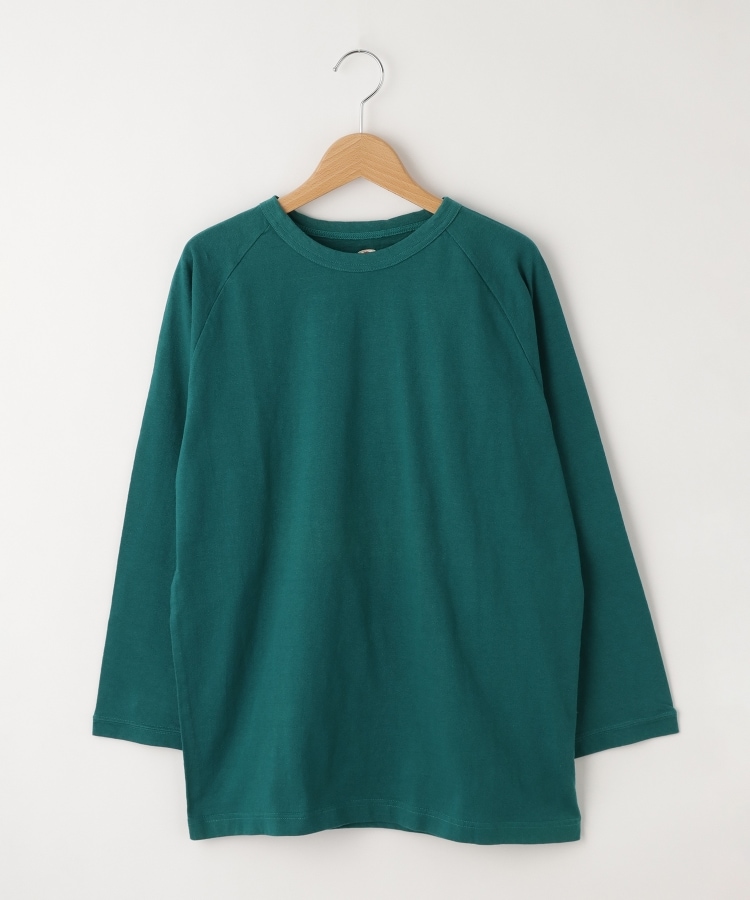 オフプライスストア(メンズ)(OFF PRICE STORE(Mens))のMIL-SPEC（ミルスペック） ラグラン8分袖シャツ グリーン(023)