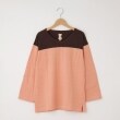 オフプライスストア(メンズ)(OFF PRICE STORE(Mens))のMIL-SPEC（ミルスペック） 配色エルボーパッチ付きVネックロングTシャツ1