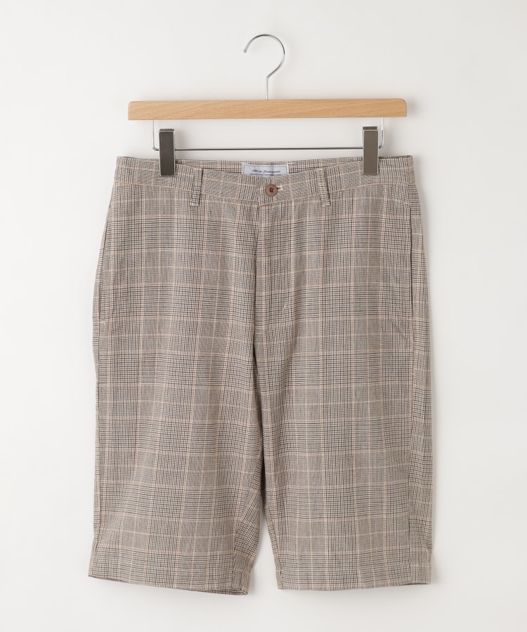 オフプライスストア(メンズ)(OFF PRICE STORE(Mens))のMIL-SPEC（ミルスペック） チェックハーフパンツ ベージュ(052)
