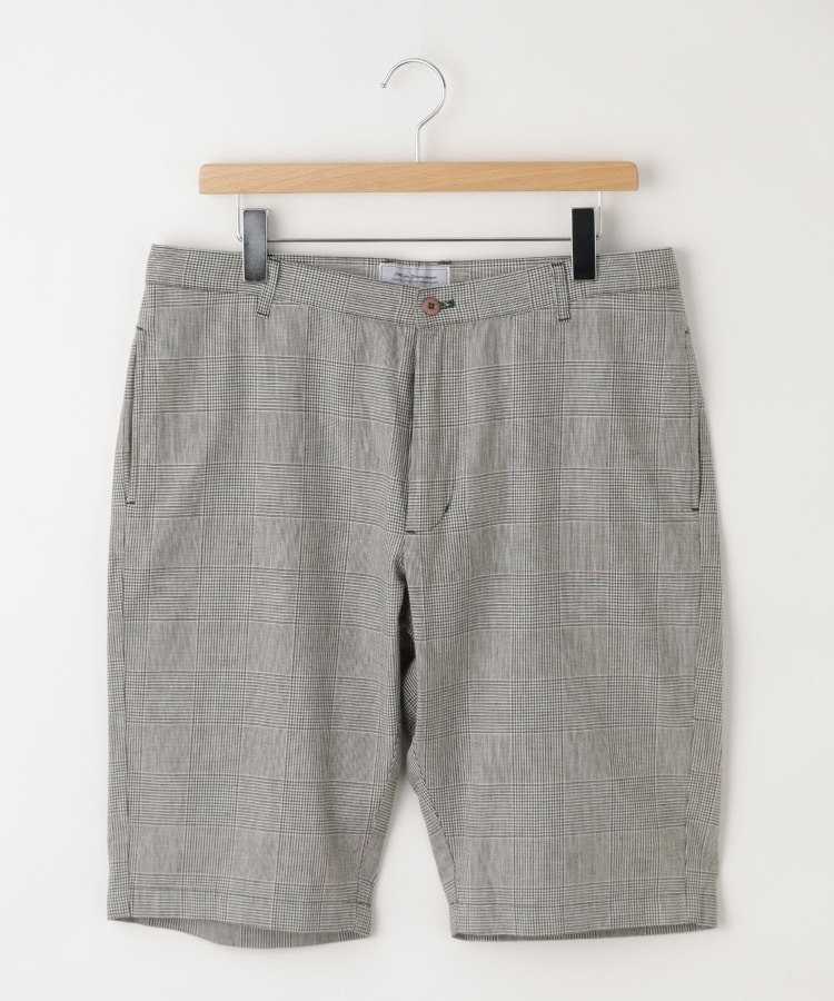オフプライスストア(メンズ)(OFF PRICE STORE(Mens))のMIL-SPEC（ミルスペック） チェックハーフパンツ グリーン(023)