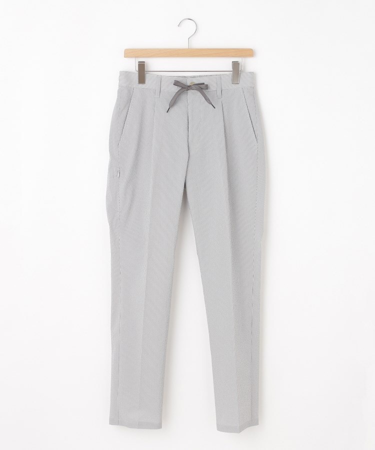 オフプライスストア(メンズ)(OFF PRICE STORE(Mens))のcharee braver（チャーリーブレイバー） センタープレスドロストパンツ グレー(012)