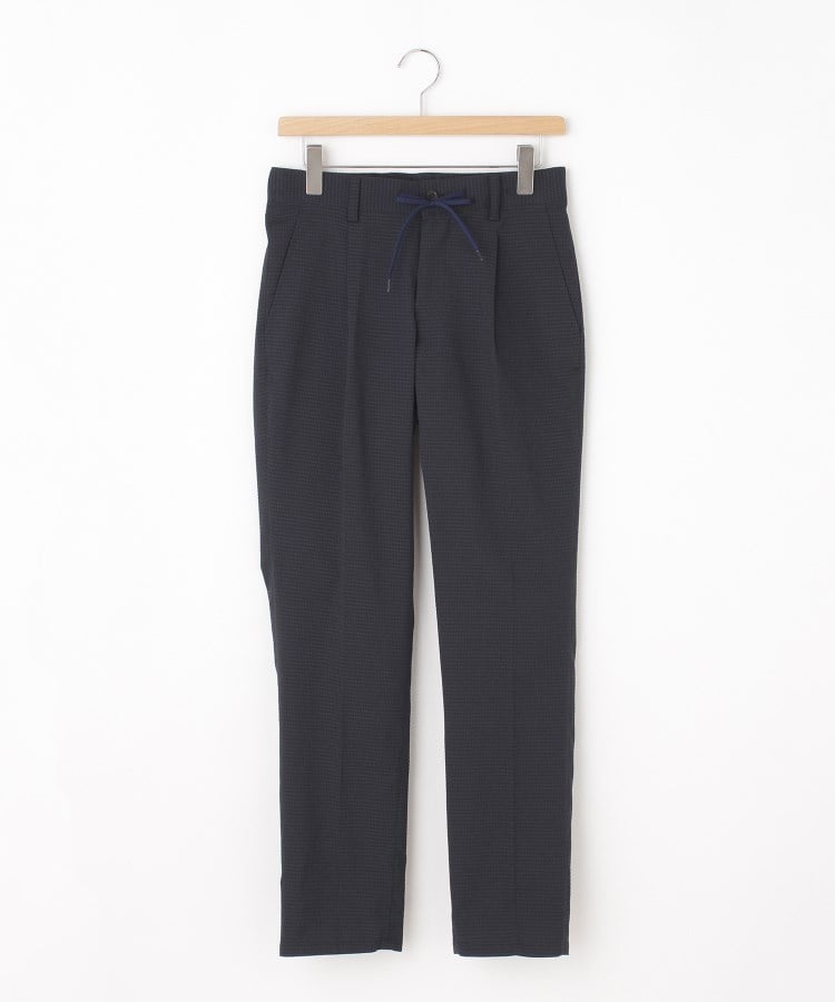 オフプライスストア(メンズ)(OFF PRICE STORE(Mens))のcharee braver（チャーリーブレイバー） センタープレスドロストパンツ ネイビー(093)