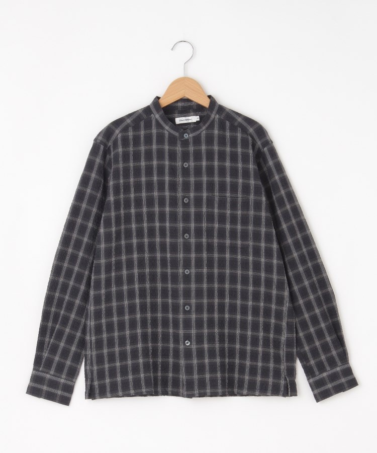 オフプライスストア(メンズ)(OFF PRICE STORE(Mens))のcharee braver（チャーリーブレイバー） チェックシャツ グレー(093)