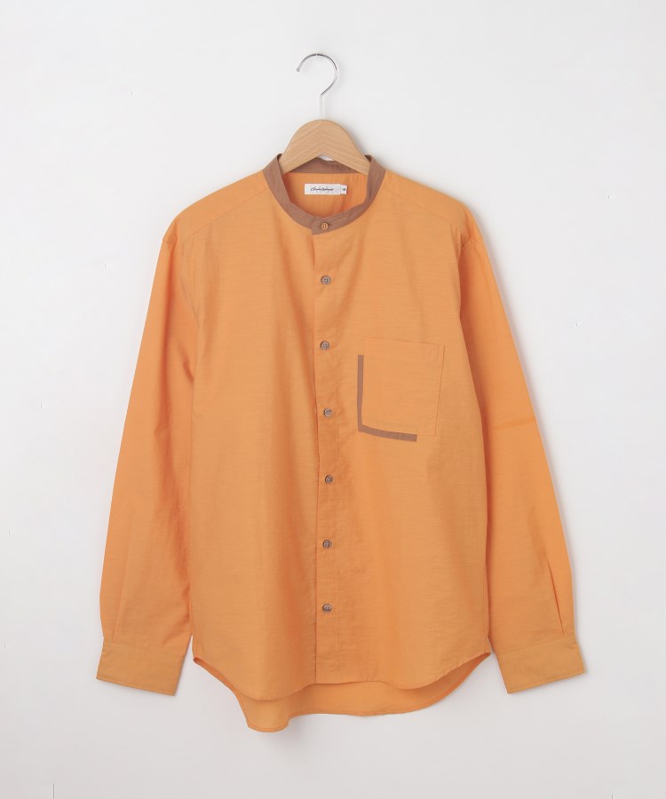 オフプライスストア(メンズ)(OFF PRICE STORE(Mens))のcharee braver（チャーリーブレイバー） 配色バンドカラーシャツ1