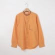 オフプライスストア(メンズ)(OFF PRICE STORE(Mens))のcharee braver（チャーリーブレイバー） 配色バンドカラーシャツ オレンジ(067)