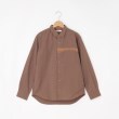 オフプライスストア(メンズ)(OFF PRICE STORE(Mens))のcharee braver（チャーリーブレイバー） 胸ラインシャツ【SALE/セール/カジュアル/デイリー/トレンド/きれいめカジュアル】 モカブラウン(042)