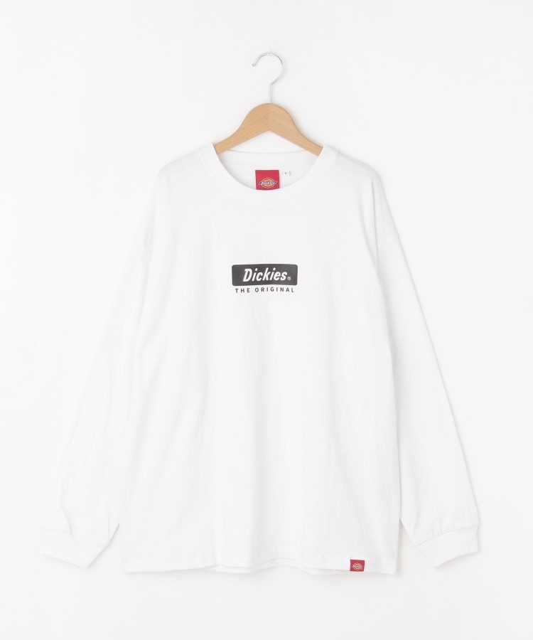 オフプライスストア(メンズ)(OFF PRICE STORE(Mens))のDickies（ディッキーズ） ロゴロンT ホワイト(001)
