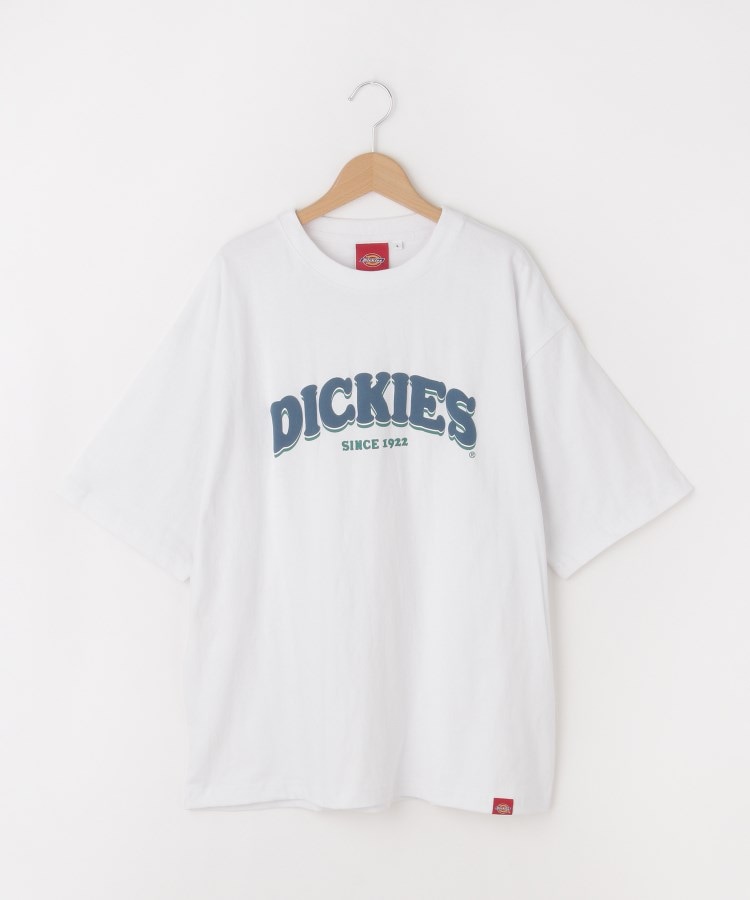 オフプライスストア(メンズ)(OFF PRICE STORE(Mens))のDickies（ディッキーズ） ロゴTシャツ【SALE/セール/オフプライス/カジュアル/デイリー/トレンド/ストリート/スポーティースタイル】 ホワイト(001)