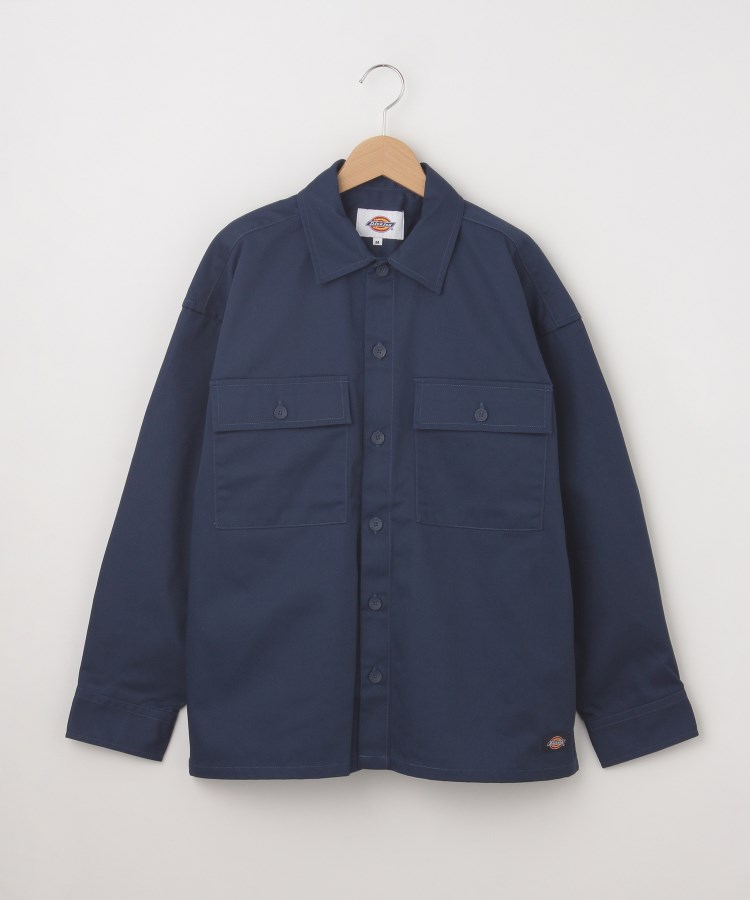 Dickies(ディッキーズ) BIGポケットブルゾン風シャツ【SALE Dickies(ディッキーズ) BIGポケットブルゾン風シャツ【SALE